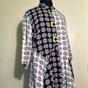 LIKE NEW Dressy/Comfy Ali Miles Asian Elements Tunic Size Large